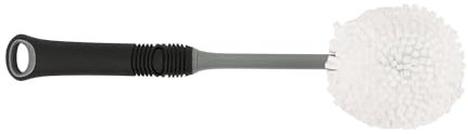 Lakeland Glassware Cleaning Brush reinforced Foam Bristles for Scratch Free Cleaning Perect for Delicate Glassware