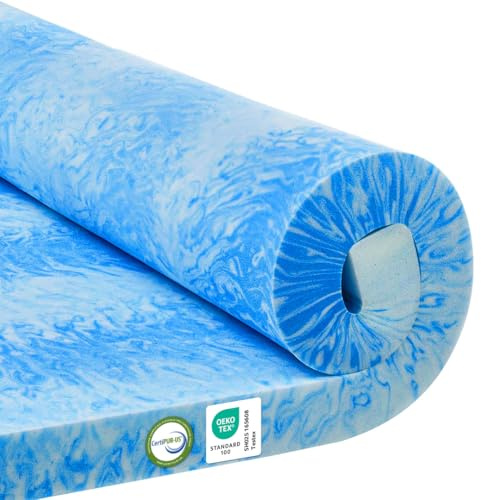 MKS Dream Topper 220x200 Matratzentopper Gelschaum 5cm H3 H4 kühlend | passt sich dem Körper an, ideal für Boxspring & Gästebett, angenehm kühl im Sommer, für erholsamen Schlaf