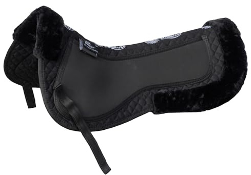 Rhinegold 447-C-BK Austauschbares halbes Pad, Schwarz, Cob