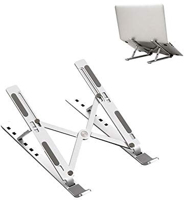 YLXD Mini Laptop Ständer,Tragbarer Laptopständer Notebook Ständer, Höhe einstellbar Laptop Stand für Computer/Notebook Tablet