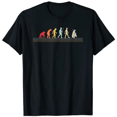 Evolution de l'homme instrument à cordes violoncelliste T-Shirt