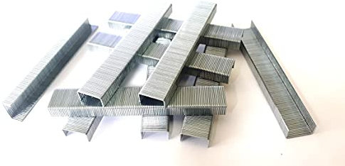 1000x Tackerklammern Heftklammern 6mm, 0.7x11.3mm für Handtacker Profitacker Holztacker