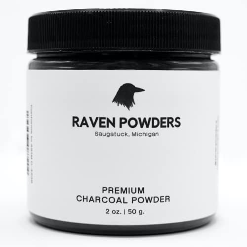 Raven Powders Premium Charcoal Powder for Art