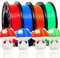 RepRapper PLA+ Filament Kit 1,75mm, 4x250g – Hochfestes 3D-Druckerfilament, präzise und zuverlässig, Rot, Orange, Blau, Grün, kompatibel mit allen FDM-3D-Druckern