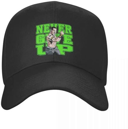 DTDSWNCD Klassisches Punk Abendessen John Never Surrender Baseballkappe Männer Frauen Verstellbarer Papa Hut Snapback Coole Hüte