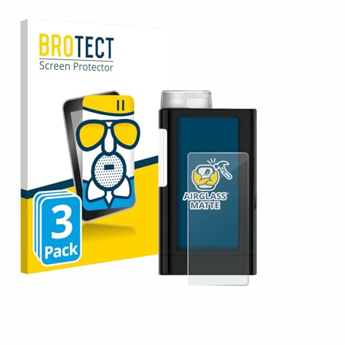 BROTECT Schutzglas für Mylife YpsoPump | 3 Stück Entspiegelnder Displayschutz Made in Germany Schutzfolie Matt Kratzfest 9H Anti-Fingerprint Einfache Montage