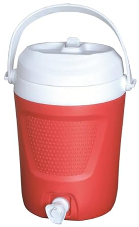 Biniveil Dispensador De Bebidas Con Aislamiento Térmico,Termo Para Bebidas De Camping | Dispensador de Agua de 4 Litros con Grifo para actividades de Escalada, Senderismo, y Enfriadores para Acampar