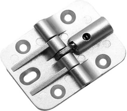 COLLBATH Charnière de Meuble Alliage de Zinc et Réglable pour Porte Armoire Charnière Invisible pour Table Pliante et Placard de Cuisine Mouvement Fluide et Installation Facile Finition