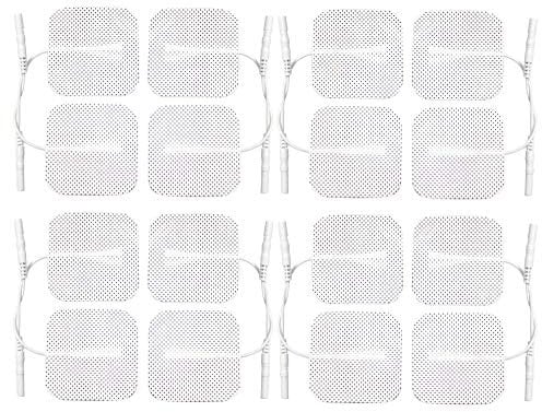 Med-fit Die hochwertigsten, besonders haltbaren, selbstklebenden TENS-Elektroden, 16er-Pack, 5 x 5 cm