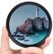 Fotover 62mm Neutrale Graufilter, Slim Variabler ND Filter Einstellbare ND Fader ND2-ND400 Objektiv Filter für Canon Nikon Sony Pentax Olympus Fuji DSLR Kamera + 3 Slot Nylon Filterbeutel