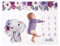 Haokaini Baby Monatliche Meilenstein Decke für Jungen Oder Mädchen Neugeborene Elefant Flanell Foto Requisiten Hintergrund Personalisierte Dusche Geschenke Verfolgen Alter & Wachstum