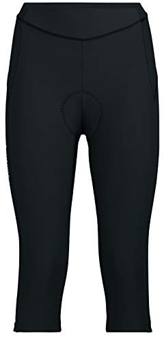 VAUDE Damen Women's Advanced 3/4 Pants Iv Hose, Schwarz, 42 Slim EU