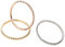 Ardeo Aurum Damenring aus 375 Gold Roségold Stapelring Vorsteckring Kugeln schmal Gr. 52