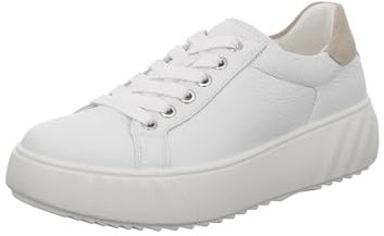 ARA Damen Schnürer Sneaker, Weiss Shell, 39 EU Weit