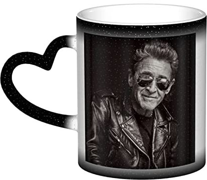 Oudrspo Peter German Maffay Kaffeetassen Magic Heat Sensitive Color Changeing Mug in the Sky Milk Tea Cup Geschenke für Familie, Liebhaber, Freunde
