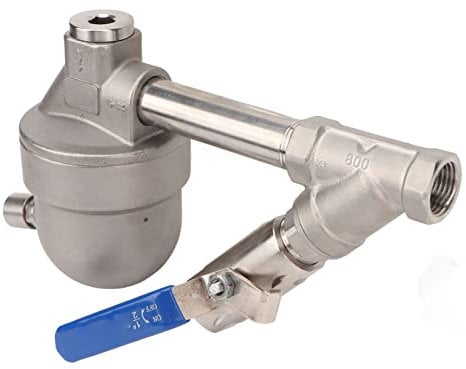 Escurridor Automático del Compresor de Aire, Válvula de Drenaje del Tanque de Gas del Compresor de Aire a Prueba de Congelación para Aguas Residuales (YA S6 con filtro)