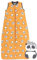 schlummersack Kinder Schlafsack Sommer 150 cm dünn Panda | Sommerschlafsack 1.0 Tog 1 Tog Baby Schlafsack Sommer | Schlafsack Baby Sommer Frühling