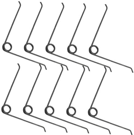 Generico 10 Pezzi molla a forma di V parti di Molla di ricambio per potatrice pieces forbici potatura utensili attrezzo per forbici da potatura primaverile cesoie bobina a molla