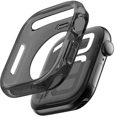 Caseology Capella Cover Compatibile con Apple Watch 10 (46 mm) - Clear Black