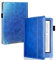 Étui pour Kobo Aura H2O 6,8 Modèle : N250 Étui en cuir PU avec pour liseuse Kobo Aura H2O Smart Slim Folio Cover avec fonction veille/réveil automatique pour Kobo Aura H2O (Bleu)