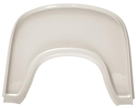 Vassoio seggiolone compatibile con Stokke Tripp Chair, ventosa delicata e forte, accessorio seggiolone per bambini da 6 a 36 mesi, facile da montare, in PP (bianco, A)