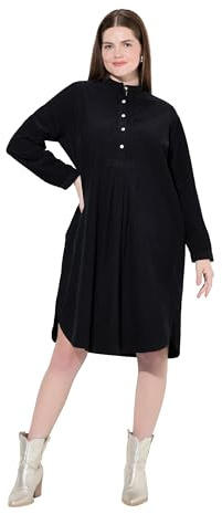 Ulla Popken Damen Midikleid