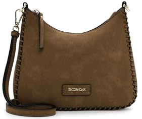 Emily & Noah Umhängetasche E&N Hailee 65221 Damen Handtaschen Uni taupe 900