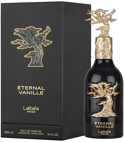 Eternal Vanille Eau de Parfum 100 ml by Lattafa Pride - Unisex Gourmand Vanille Duft mit Brombeere, Kakao, Kokos und Tonkabohne