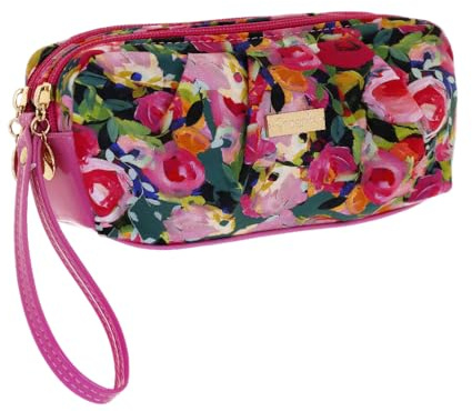 Camomilla Milano Necessaire Donna, Tessuto, Collezione Colorful Joy, Misura M, Colore Fucsia