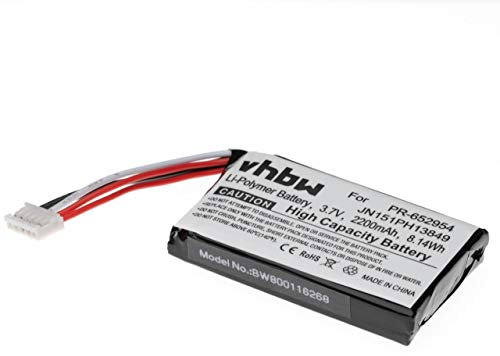 vhbw Akku Ersatz für JBL PR-652954, JN151PH13849 für Lautsprecher Boxen Speaker (2200 mAh, 3,7 V, Li-Polymer)