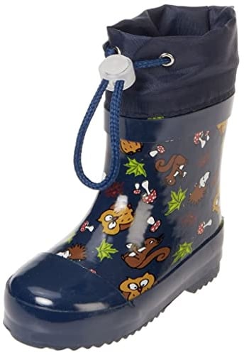 Playshoes Unisex Kinder Gummistiefel Halbschaft GefüttertGummistiefel
