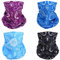 SMEHCF 4 Multifunktionstuch Gesichtsmaske Motorradmaske Sportmaske Sturmmaske Maske Halsmanschette Schal Bandana für Damen Herren Schwarzer Lila Blauer Himmel Konjak Blume