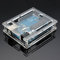 Youmile Uno R3 Case Enclosure New Transparent Gloss Acrylic Computer Box Compatible with Arduino UNO R3