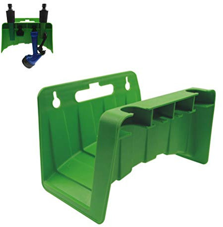 Garten Schlauch Rohr Aufhänger Wand montiert Halter Kunststoff Grün Wasserrohr Lagerung Rack Schlauch Reel Hanger Wand Schlauchhalterung Schlauchständer für ordentliche Wandaufbewahrung