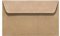 Paper24 Paper24 Briefumschläge aus Kraftpapier Vintage Recyclingpapier DIN B6 haftklebend 125 x 176 mm 25 Stück