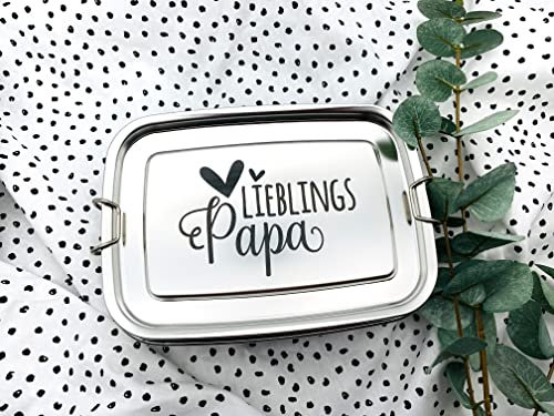 Brotdose personalisiertes Geschenk Papa Vatertag