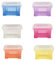 6 Pack Small Storage Box with Lid Mini Plastic Storage Box Organiser Clear Bin Box (8.5*6.5*5CM/3.34*2.6*2inch)aniser Box with Lid Small Storage Bin Box (8.5*6.5*5CM/3.34*2.6*2inch)