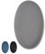 6 Rodilleras Niños Parche de Ropa Termoadhesivo Tamaño Universal Ovaladas de Tela para Codos y Rodillas Color Azul Oscuro (Gris Claro)