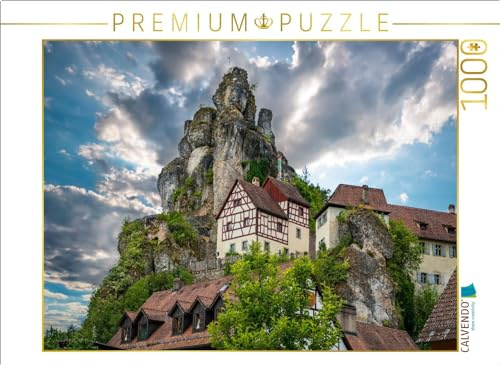 CALVENDO Puzzle Felsburg, Tüchersfeld | 1000 Teile Lege-Größe 64 x 48 cm Foto-Puzzle für glückliche Stunden