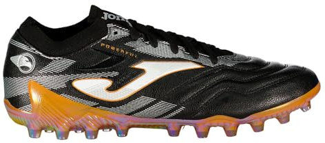Joma Botas de Fútbol, 38 - 45 - Césped Artificial - Negro Oro - Powerful