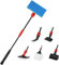 hygger Aquarium Cleaning Kit, 6 in 1 Cleaning Tools with Windscreen Cleaner, Algae Scraper, Glass Sponge, Pipe Brush, Gravel Brush for Aquarium (M)