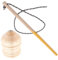Abaodam Pumpkreisel Fitnessstudio-Tops Spielzeug Für Kinder Spielzeug Holzkreisel Kreiselspiel Spielset Für Kinder Kampfkreisel Holz Brummkreisel Im Mittleren Alter Jacke Hölzern Bambus