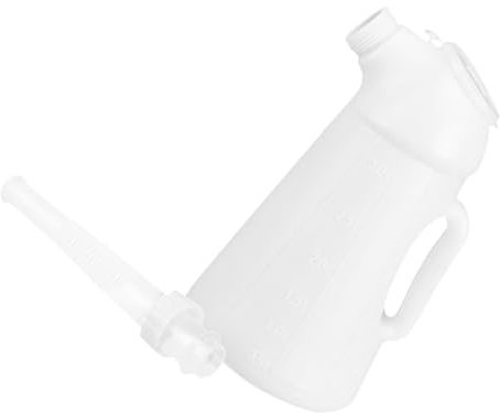 TOKIDNY Bouteille Huile Avec Bec Verseur Bidon Huile Pour Véhicule Moteur Conteneur Pratique Et Fiable