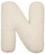 26 Alphabet Alphabet Kinder Kissen Kleinkind Schlaf Beruhigende Kissen Hintergrund Set Schießen Kissen Hüllen 40 40 Blau (N, 45x30x10cm)