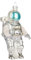 BRUBAKER Astronaut - Handbemalte Weihnachtskugel aus Glas - 14,5 cm Baumkugel Weltraumfahrer - Weltraum Weltall Raumfahrt Dekoration Weihnachten - Mundgeblasener Christbaumschmuck