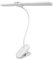 Dual Head Bright Clip On Lamp, Eye Care 3 Color Mode LED Desk Lamp with Clamp, Battery Operated Dual Light Table Lamp for Reading, Working, Bedroom, Home, Office and Travel