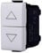 Interruptor doble interbloqueado para persiana 1P 10 A compatible con Bticino Matix