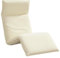 vidaXL Sonnenliege Klappbar Creme 175x54x8,5 cm Oxford-Gewebe, Sonnenbett, Liege, Bodenstuhl, Liegestuhl, Chaiselongue, Bodensessel, Relaxsessel