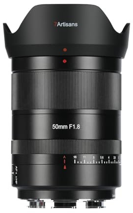7artisans AF 50mm F1.8 STM - Objetivo para cámaras de Montaje en L T TL TL2 CL SL SL2; S1/S1M/S1R/S1RM/S1H/S1K/S5/S5K/S5C/S5II/S5IIK/S5IIC/S5IIW/S5IIX; FP, FPL