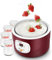 Yogurtiera elettrica automatica multifunzionale, macchina for yogurt elettrica, con timer con display LCD, fermentazione a temperatura costante, con pentola in acciaio inossidabile da 1 litro e 4 tazz